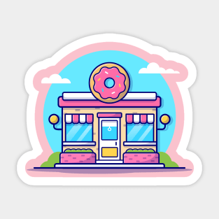 Doughnut Shop Sticker